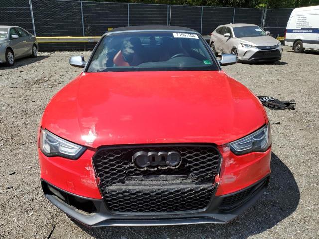 WAUVGAFH8EN005474 - 2014 AUDI S5 PRESTIGE Czerwony zdjęcie 5