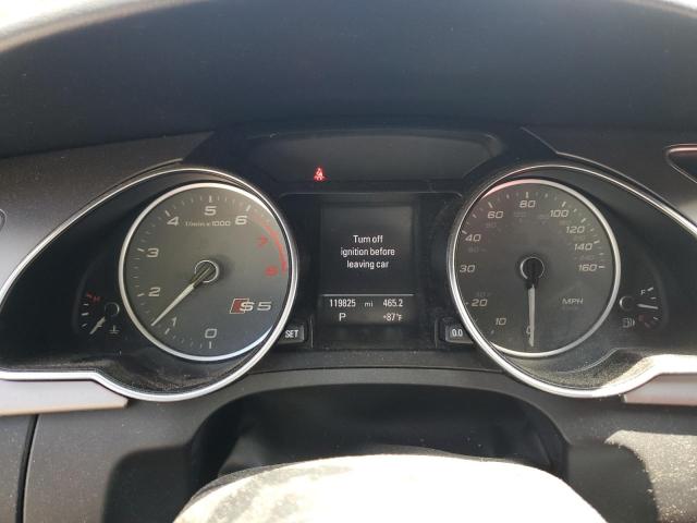 WAUVGAFH8EN005474 - 2014 AUDI S5 PRESTIGE Czerwony zdjęcie 9