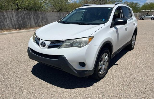 2T3ZFREV2EW081150 - 2014 TOYOTA RAV4 LE თეთრი ფოტო 2