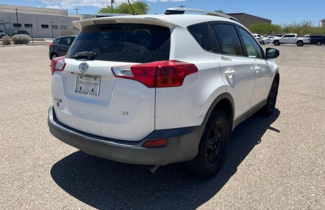 2T3ZFREV2EW081150 - 2014 TOYOTA RAV4 LE თეთრი ფოტო 4