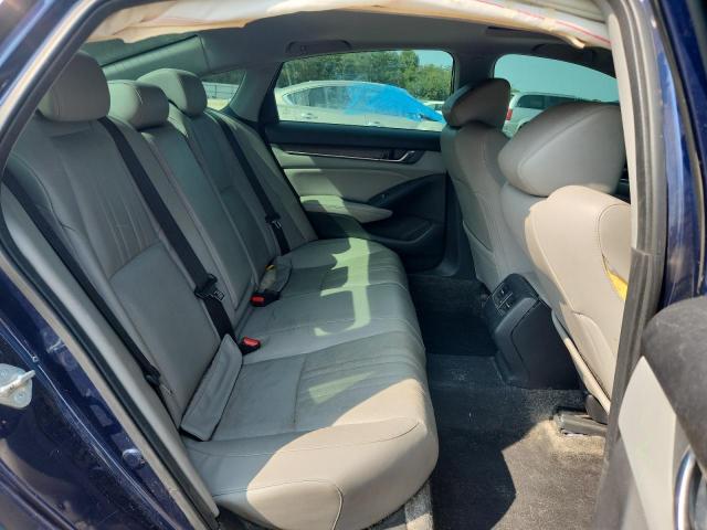 1HGCV1F9XJA003785 - 2018 HONDA ACCORD TOURING BLUE photo 10