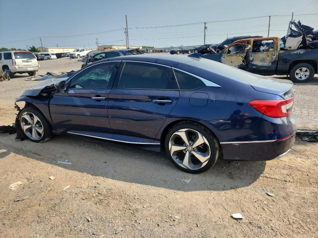 1HGCV1F9XJA003785 - 2018 HONDA ACCORD TOURING BLUE photo 2