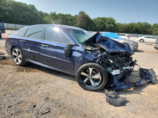 1HGCV1F9XJA003785 - 2018 HONDA ACCORD TOURING BLUE photo 4