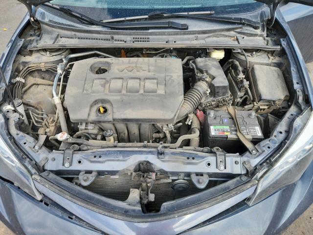 2T1BURHE3HC941350 - 2017 TOYOTA COROLLA L BLUE photo 11