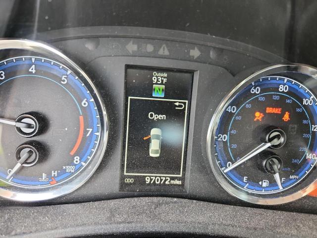 2T1BURHE3HC941350 - 2017 TOYOTA COROLLA L BLUE photo 9