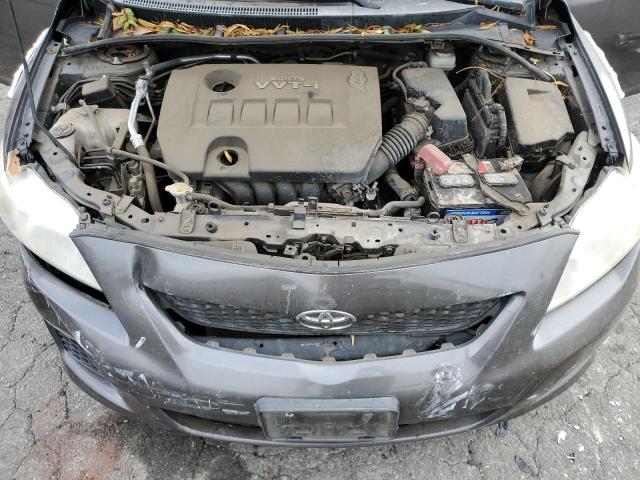 JTDBU4EE1AJ080686 - 2010 TOYOTA COROLLA BASE رمادي صورة 11