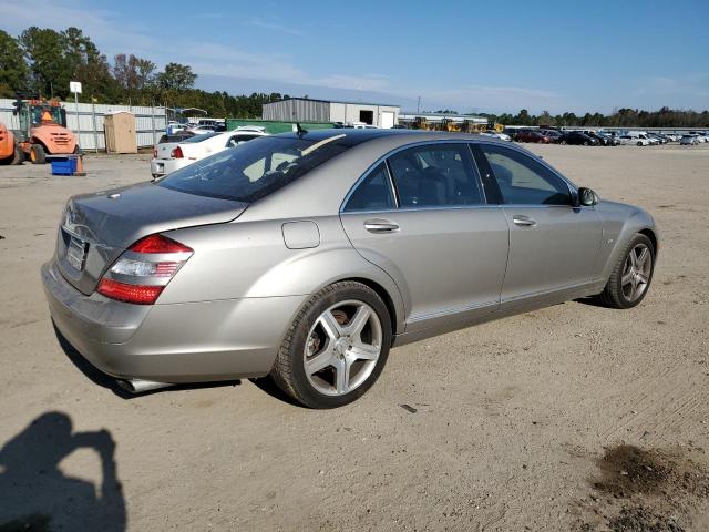 WDDNG76X77A075173 - 2007 MERCEDES-BENZ S 600 SILVER photo 3