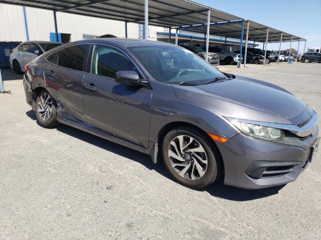 2HGFC2F76JH516654 - 2018 HONDA CIVIC EX Сұр фото 4