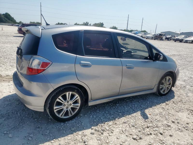 JHMGE8H45AC035640 - 2010 HONDA FIT SPORT SILVER photo 3