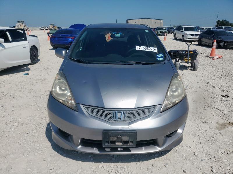 JHMGE8H45AC035640 - 2010 HONDA FIT SPORT SILVER photo 5