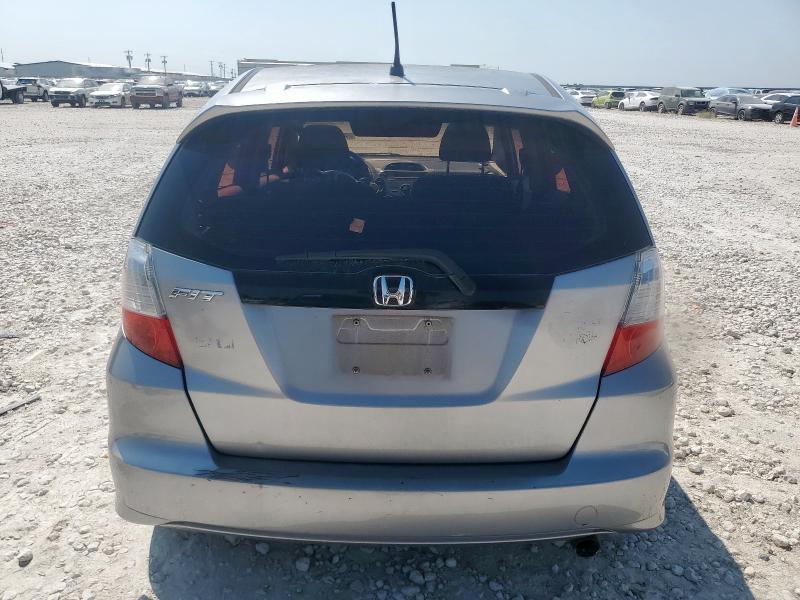 JHMGE8H45AC035640 - 2010 HONDA FIT SPORT SILVER photo 6