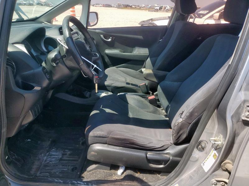 JHMGE8H45AC035640 - 2010 HONDA FIT SPORT SILVER photo 7