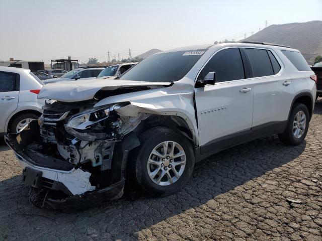 1GNERGKW1KJ273863 - 2019 CHEVROLET TRAVERSE LT WHITE photo 1