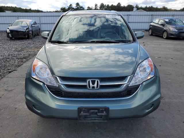 5J6RE4H76BL008939 - 2011 HONDA CR-V EXL TEAL photo 5