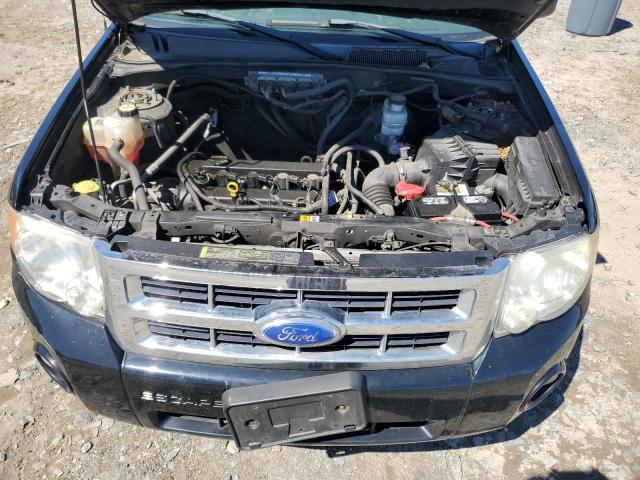1FMCU0D77CKB62947 - 2012 FORD ESCAPE XLT BLACK photo 12