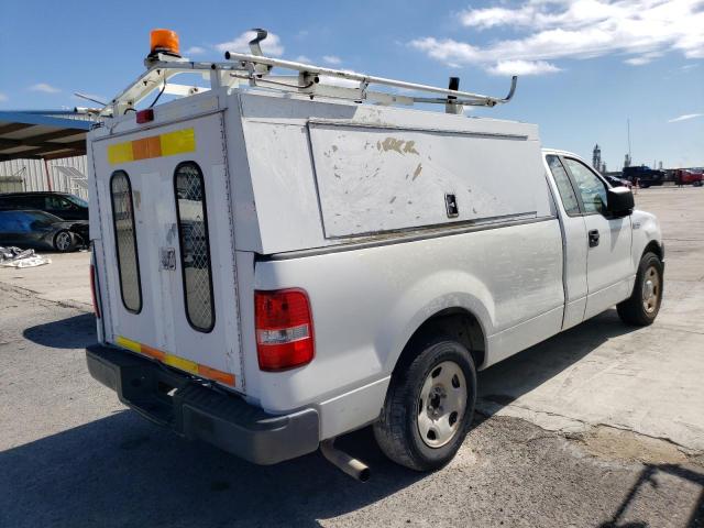 1FTRF12258KD97330 - 2008 FORD F150 WHITE photo 3