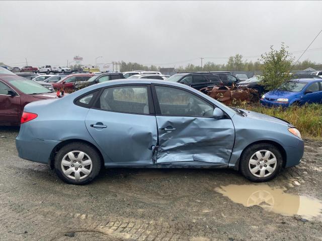 KMHDU45D07U068080 - 2007 HYUNDAI ELANTRA GL BLUE photo 10