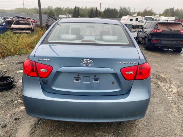 KMHDU45D07U068080 - 2007 HYUNDAI ELANTRA GL BLUE photo 6