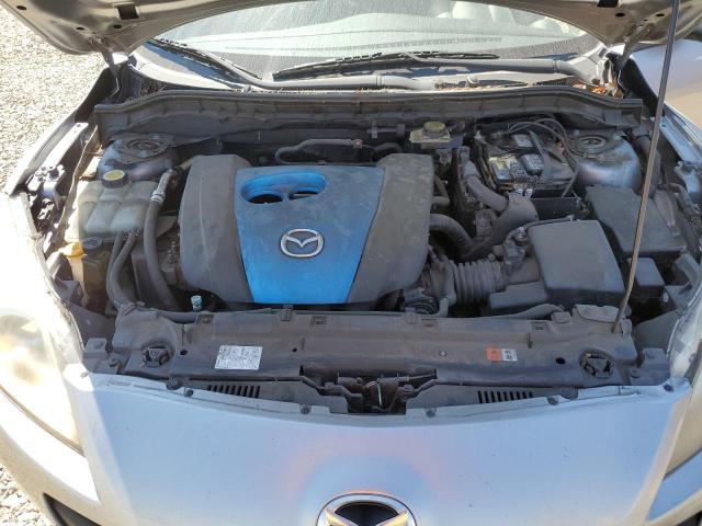 JM1BL1L89C1684293 - 2012 MAZDA 3 I SILVER photo 11