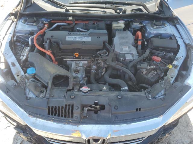 JHMCR6F39HC000448 - 2017 HONDA ACCORD HYBRID Mavi fotoğraf 11