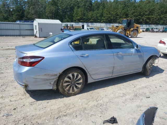 JHMCR6F39HC000448 - 2017 HONDA ACCORD HYBRID Mavi fotoğraf 3