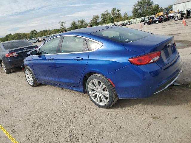 1C3CCCAB4FN655428 - 2015 CHRYSLER 200 LIMITED BLUE photo 2