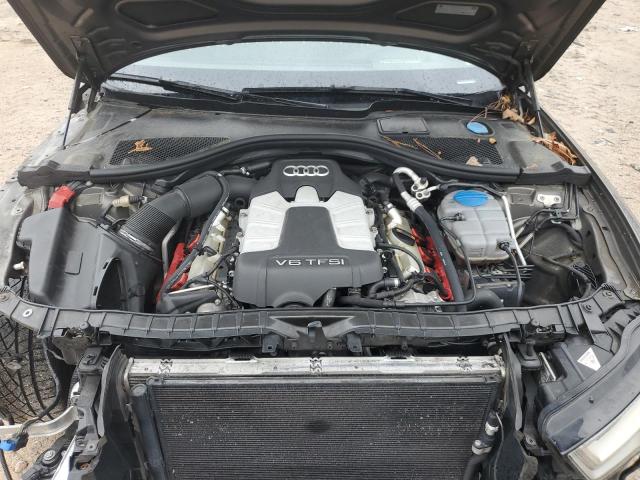 WAUJGAFC6CN090217 - 2012 AUDI A6 PRESTIGE ნაცრისფერი ფოტო 11