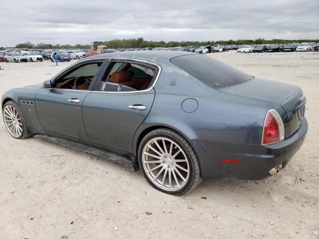 ZAMCE39A050019372 - 2005 MASERATI QUATTROPOR M139 GRAY photo 2