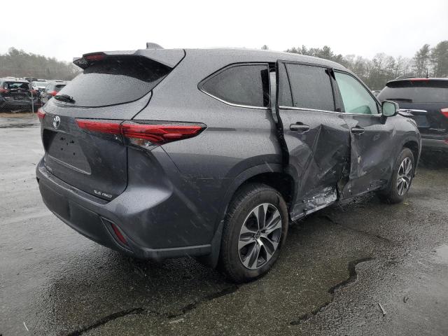 5TDGZRBH6NS176373 - 2022 TOYOTA HIGHLANDER XLE Boz foto 3