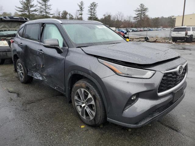 5TDGZRBH6NS176373 - 2022 TOYOTA HIGHLANDER XLE Boz foto 4