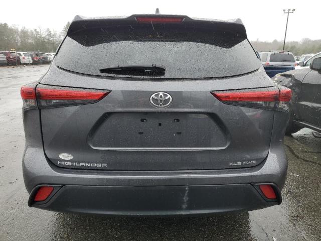 5TDGZRBH6NS176373 - 2022 TOYOTA HIGHLANDER XLE Boz foto 6