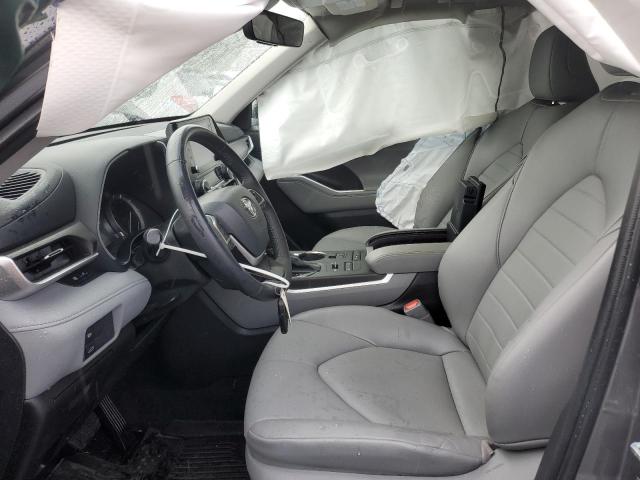 5TDGZRBH6NS176373 - 2022 TOYOTA HIGHLANDER XLE Boz foto 7