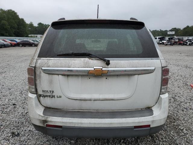 2CNDL13F076053633 - 2007 CHEVROLET EQUINOX LS WHITE photo 6