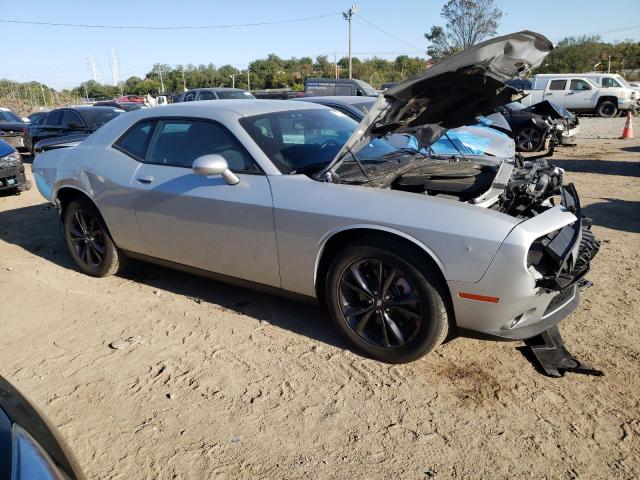 2C3CDZGG3NH144884 - 2022 DODGE CHALLENGER SXT SILVER photo 4