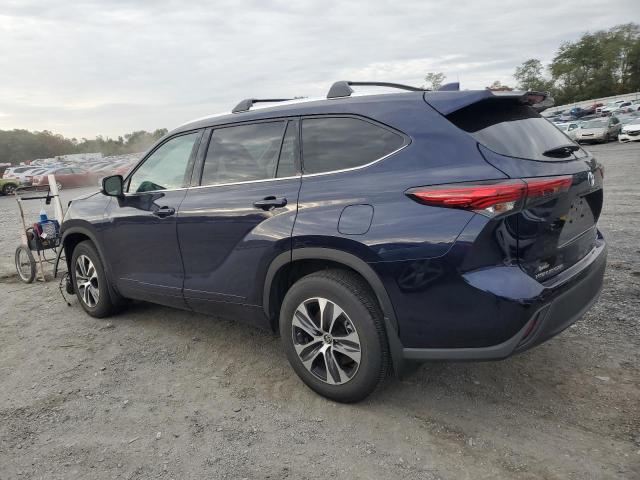 5TDGZRBH7MS555218 - 2021 TOYOTA HIGHLANDER XLE Mavi foto 2