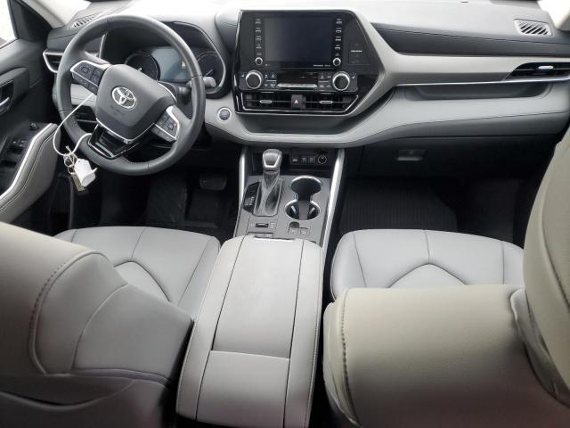 5TDGZRBH7MS555218 - 2021 TOYOTA HIGHLANDER XLE Mavi foto 8