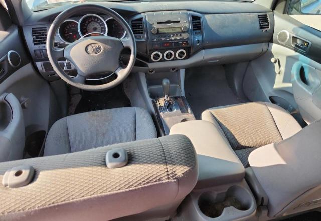 5TETX22N28Z488277 - 2008 TOYOTA TACOMA ACCESS CAB Plata foto 8