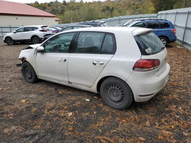 WVWDB7AJXDW131659 - 2013 VOLKSWAGEN GOLF WHITE photo 2