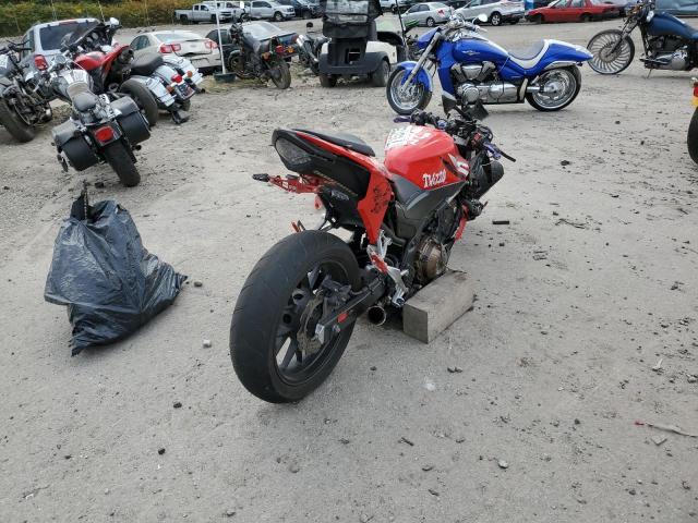 MLHPC4465G5300302 - 2016 HONDA CBR500 R RED photo 4