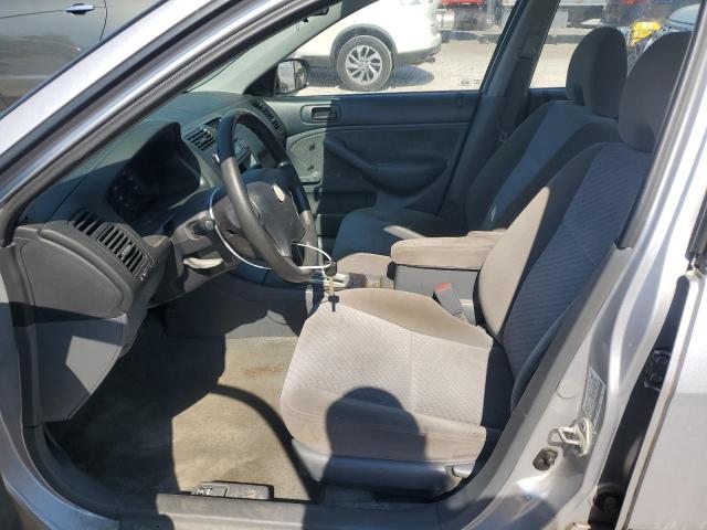 1HGES16374L008190 - 2004 HONDA CIVIC DX VP 银色 照片 7