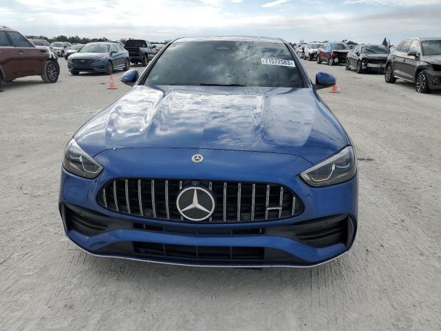 W1KAF8HB7PR078262 - 2023 MERCEDES-BENZ C 43 AMG BLUE photo 5