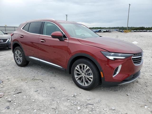 LRBFZMR49PD230974 - 2023 BUICK ENVISION PREFERRED Tünd qırmızı foto 4