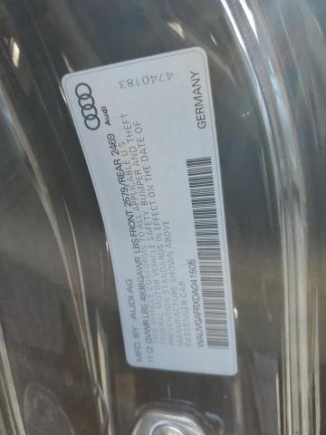 WAUVGAFRXDA041505 - 2013 AUDI S5 PRESTIGE 黑色 照片 12