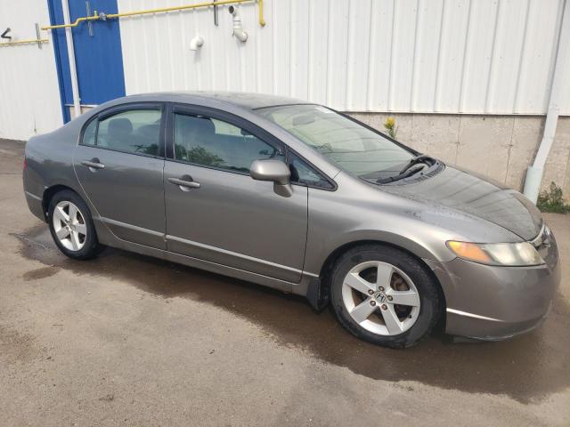 2HGFA16547H021442 - 2007 HONDA CIVIC LX GRAY photo 4