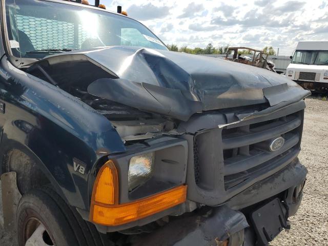 1FDAF56F2XEA44571 - 1999 FORD F550 SUPER DUTY GREEN photo 9