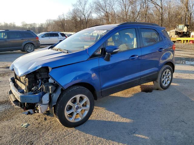 MAJ6S3GL6KC269276 - 2019 FORD ECOSPORT SE BLUE photo 1