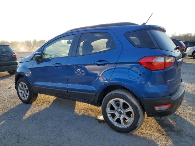 MAJ6S3GL6KC269276 - 2019 FORD ECOSPORT SE BLUE photo 2