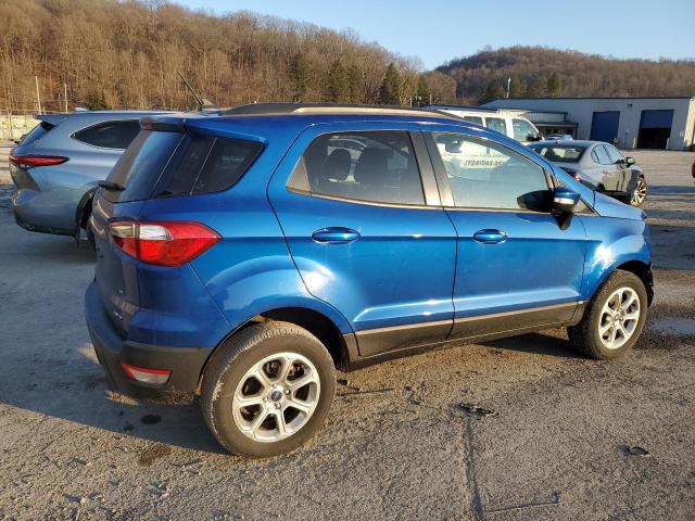 MAJ6S3GL6KC269276 - 2019 FORD ECOSPORT SE BLUE photo 3