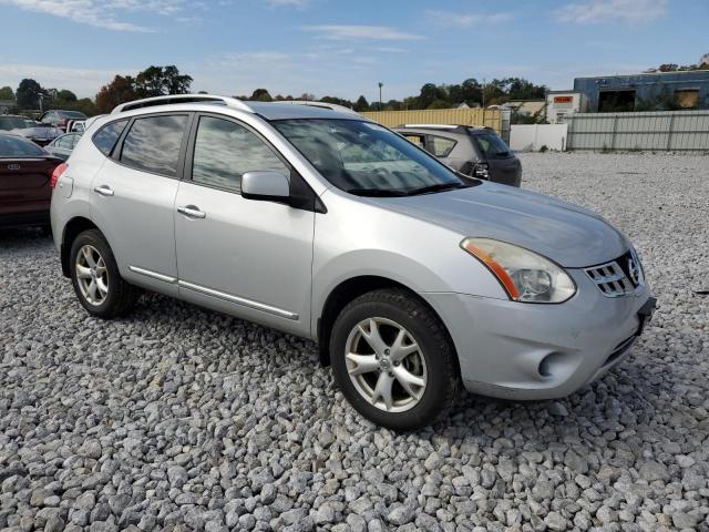 JN8AS5MV7BW683093 - 2011 NISSAN ROGUE S SILVER photo 4