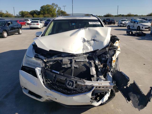 5FRYD3H80FB009082 - 2015 ACURA MDX ADVANCE WHITE photo 5